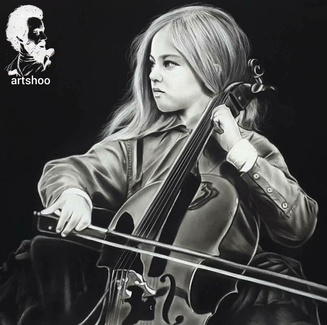 نقاشی سیاه قلم